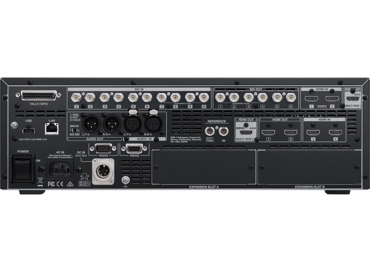 Roland V-1200HD multiformat video switch 10 in SD1 + 4 HDMI, 6 out SDI + 4 HDMI 