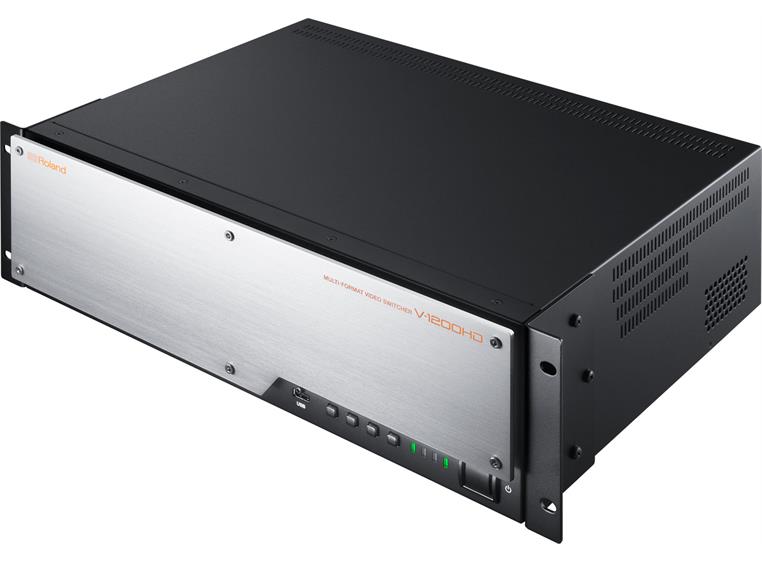Roland V-1200HD multiformat video switch 10 in SD1 + 4 HDMI, 6 out SDI + 4 HDMI