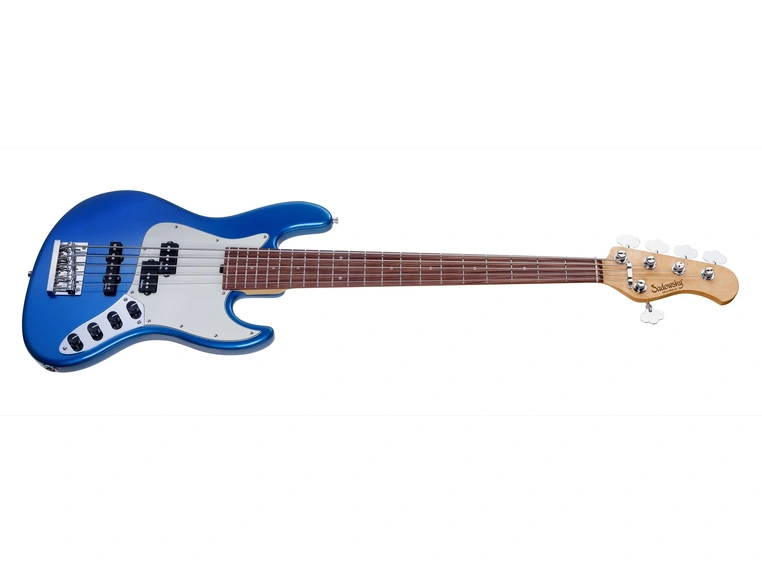 Sadowsky 21 Fret Hybrid PJ Bass 5 BL MHP CHR Act. 2way PJ PU OKU 