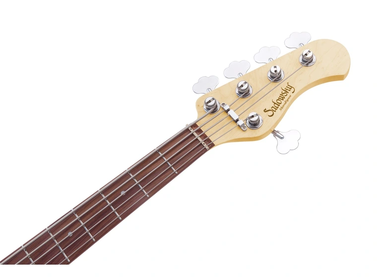 Sadowsky 21 Fret Hybrid PJ Bass 5 BL MHP CHR Act. 2way PJ PU OKU 
