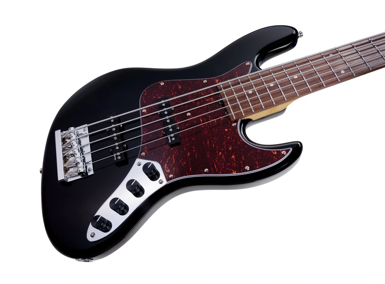 Sadowsky 21 Fret Vintage JJ Bass 5 BK SHP CH Act. 2way JJ PU OKU 