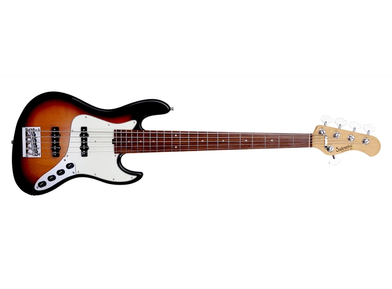 Sadowsky 21 Fret Vintage JJ Bass 5 T3 SBST CH Act. 2way JJ PU OKU 