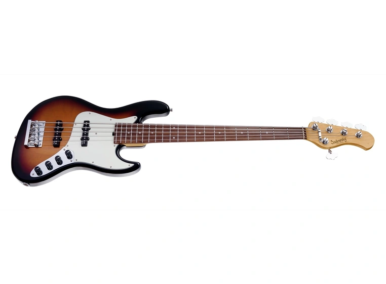 Sadowsky 21 Fret Vintage JJ Bass 5 T3 SBST CH Act. 2way JJ PU OKU 