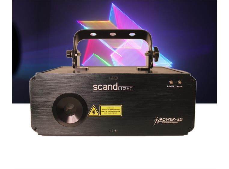 Scandlight LASER 3D-RGB1500 1500mW RGB-laser