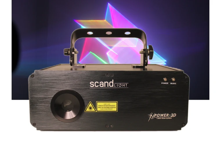 Scandlight LASER 3D-RGB1500 1500mW RGB-laser 
