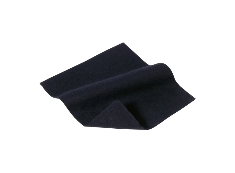 Sceneteppe sort Molton 300cm bredde 500g/m2 Pris pr løpemeter 