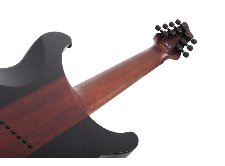 Schecter C-7 Rob Scallon, Venstrehånd Dark Roast 