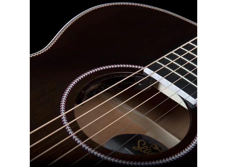 Seagull Seagull Artist Mosaic CH CW Bourbon Burst GT EQ 