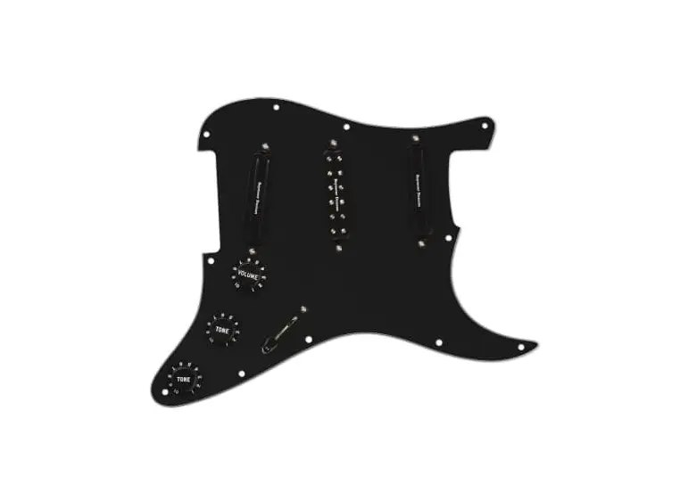 Seymour Duncan Pickguard Dave Murray Loaded Black 