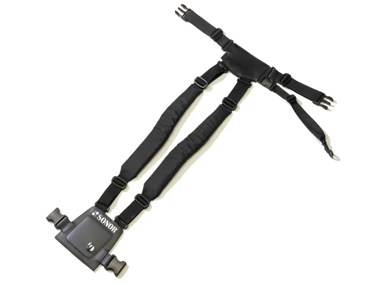 Sonor PG 6560 S-M Bærestropp Black, for Snare Drum, size S - M 