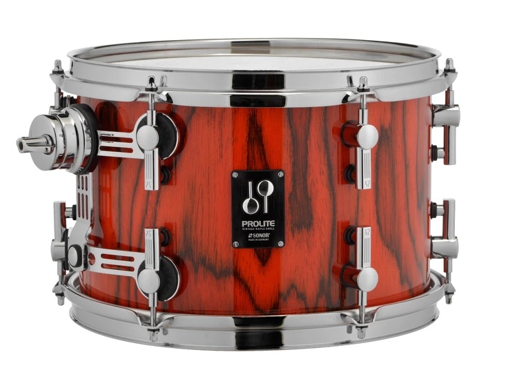 Sonor ProLite 1008 TT Fiery Red Tom Tom 10" x 8" , T.A.R. Holder System 