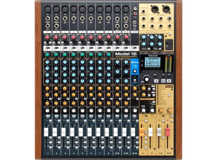 Tascam Model 16 16/14-channel Multitrack Recorder/mixer 