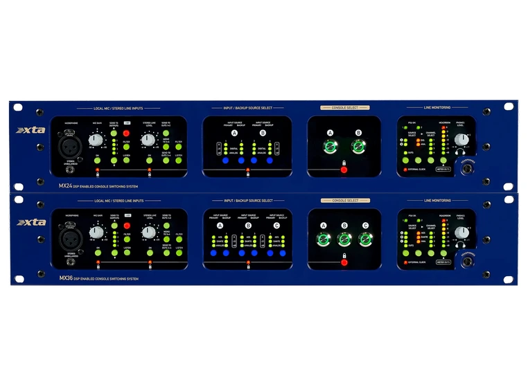 XTA MX36 DSP Console Switching Systems DANTE 