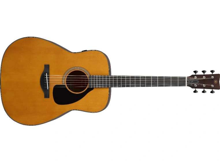 Yamaha FGX3 Red Label Natural Finish with Vintage Styling 