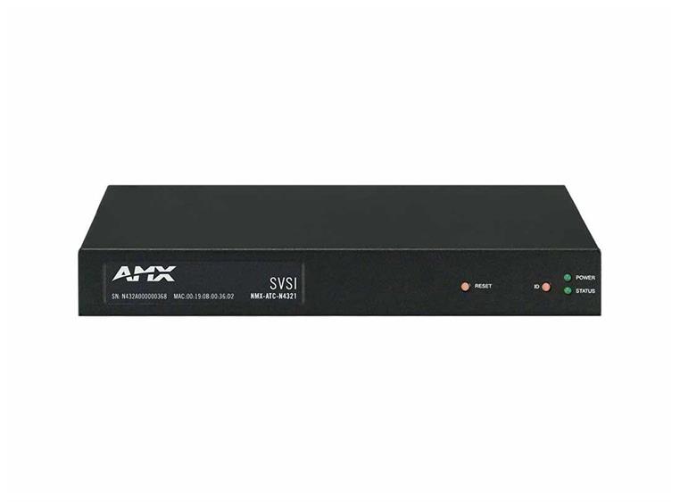 AMX NMX ATC N4321 AVOIP Audio Transceiver