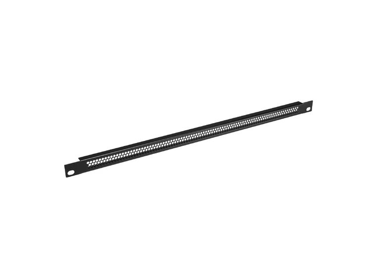 Adam Hall 19" Parts 872005 VR 19" U-Vent. Panel, 0.5U, Round Holes 