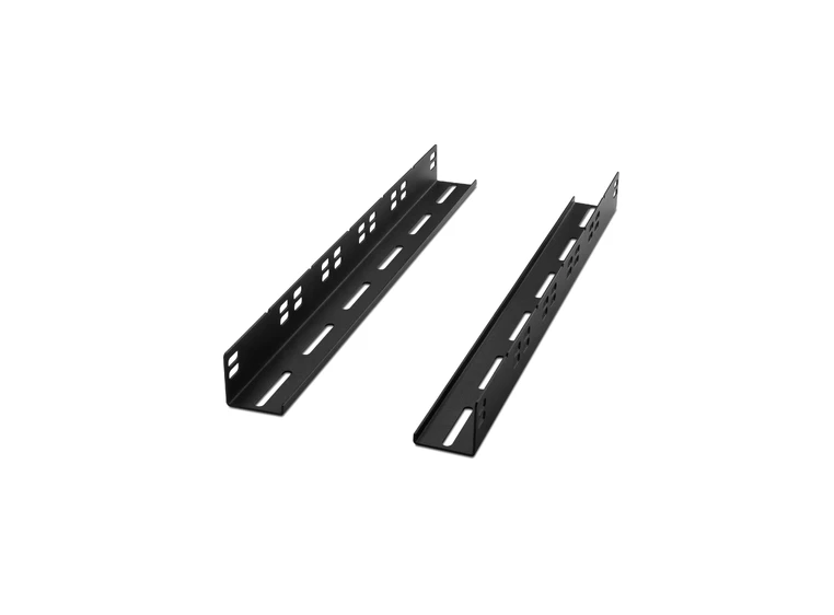 Adam Hall 19" Parts 876 TL 19" L-Support Rails/Set, Length 450 mm 