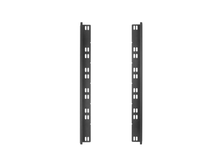 Adam Hall 19" Parts 876 TL 19" L-Support Rails/Set, Length 450 mm 