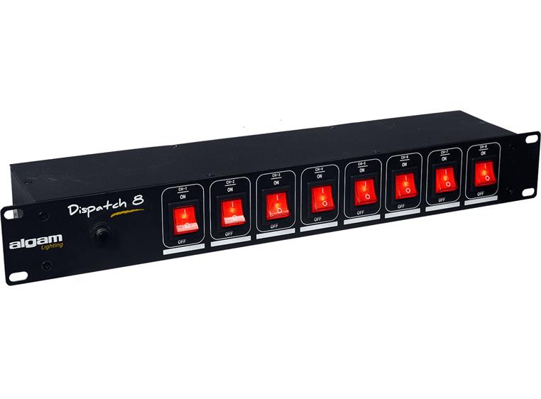Algam Lighting DISPATCH-8 8-channel rack-mountable dispatch