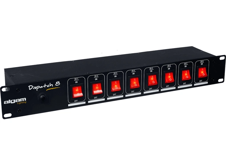Algam Lighting DISPATCH-8 8-channel rack-mountable dispatch 