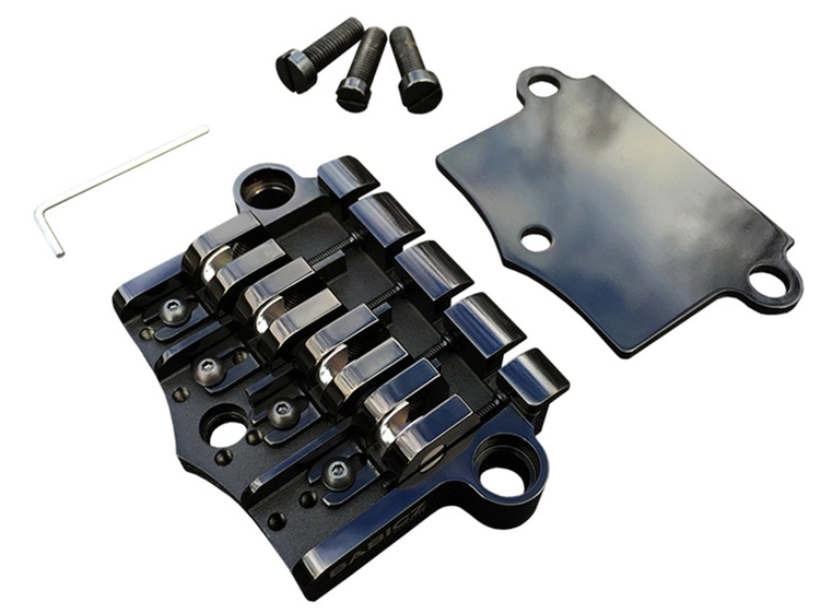 Babicz FCH 3-Point Bass Bridge - Black 4-String EP-Style 