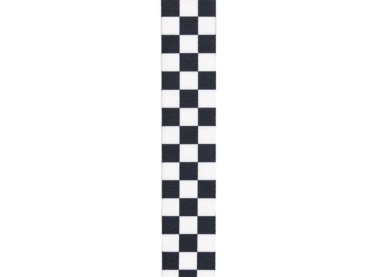 D'Addario 50BAL13 Gitarreim 50 mm Auto Lock - Skater Checkerboard 