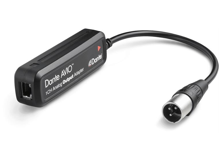 Dante SDA ADP-DAO-AU-0X1 Dante analog output adaptor 1 channel