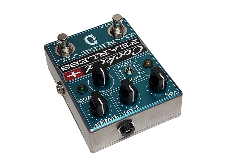 Daredevil Pedals Cocked & Fearless Distortion / Fixed Wah 