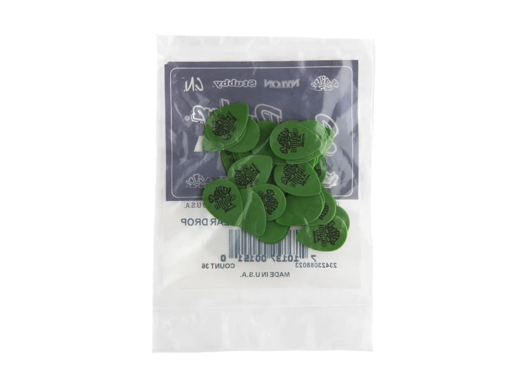 Dunlop 423R088 Tortex Small Teardrop, 36 stk 