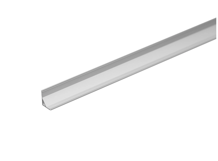 EUROLITE Corner Profile for LED Strip Sølv/grå, 2m 
