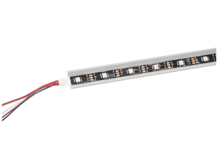 EUROLITE Corner Profile for LED Strip Sølv/grå, 2m 