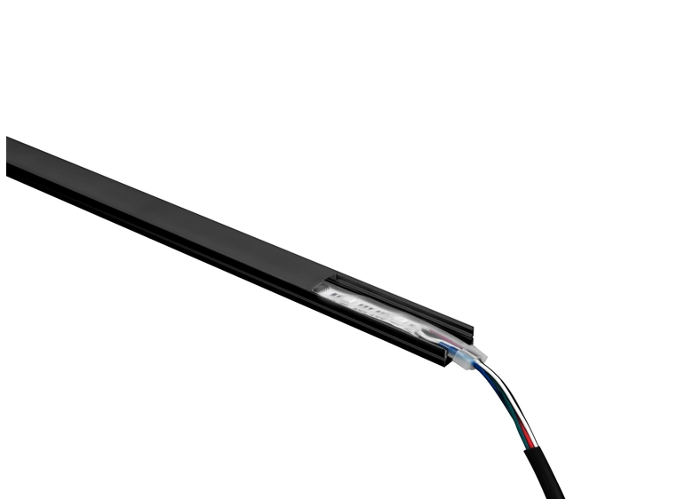 EUROLITE U-profil 20mm for LED Strip sort, 2m 