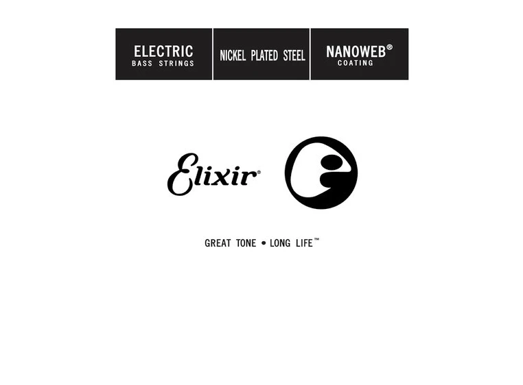 Elixir NWB075 Nanoweb bass string .075 15375 