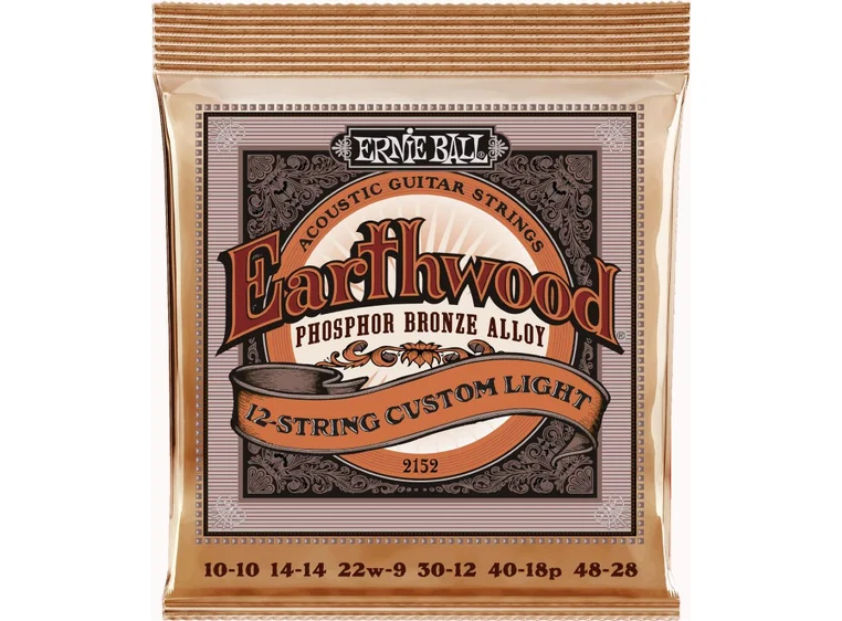 Ernie Ball EB-2152 Earthwood Ph Bronze (010-048) 12-string 