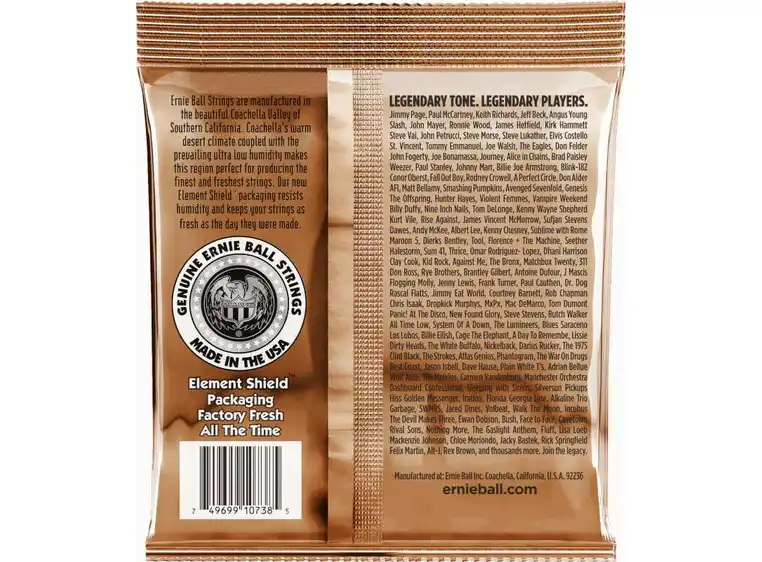 Ernie Ball EB-2152 Earthwood Ph Bronze (010-048) 12-string 