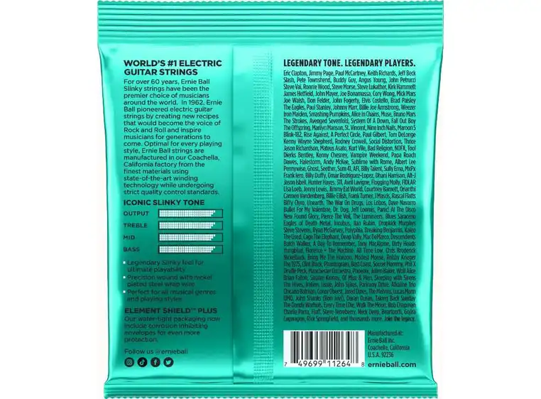 Ernie Ball EB-3626 Not Even Slinky (012-056) 3-pack 