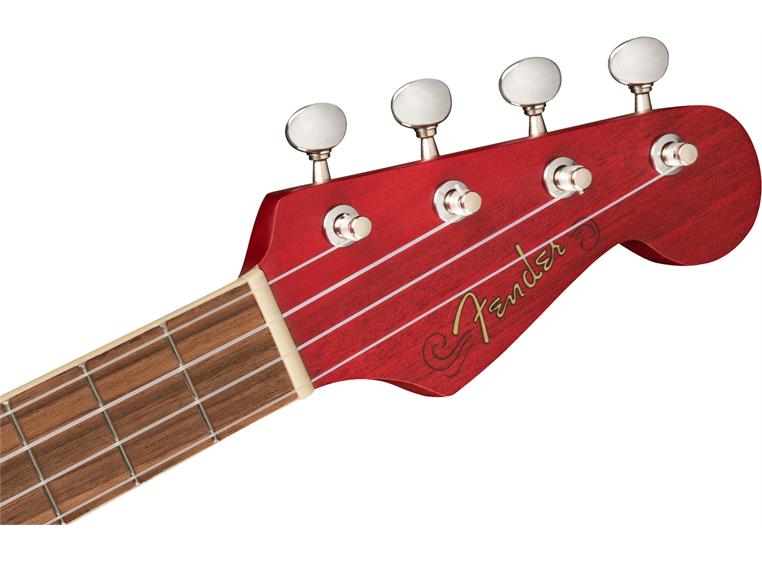 Fender Avalon Tenor Ukulele Walnut Gripebrett Cherry