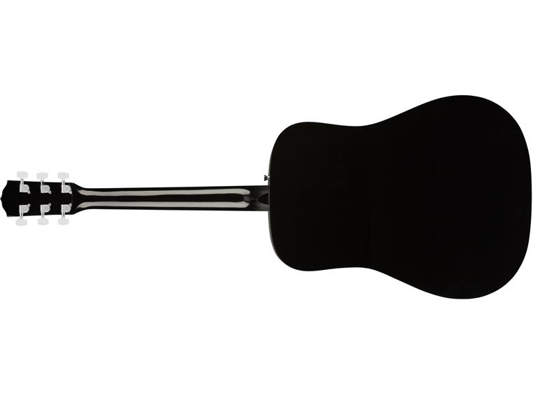 Fender FA-115 Dreadnought Pack Black, Walnut Fingerboard