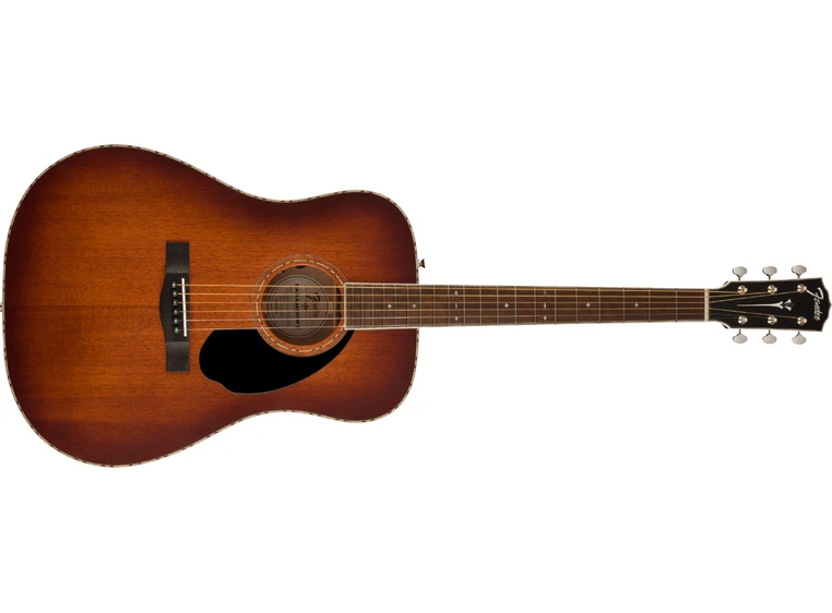 Fender PD-220E Dreadnought Mahogany,AgedCognacBurst,Ovangkol fretb. 