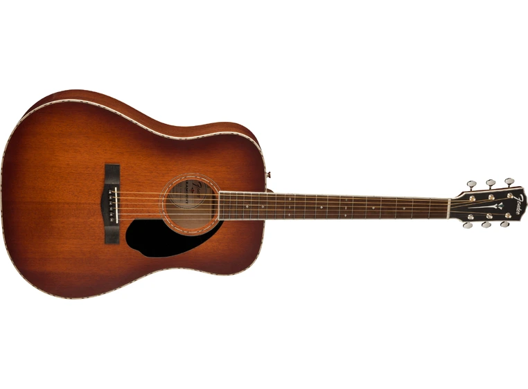 Fender PD-220E Dreadnought Mahogany,AgedCognacBurst,Ovangkol fretb. 