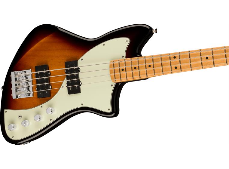 Fender Player Plus Active Meteora Bass Maple Fingerboard, 3-Color Sunburst