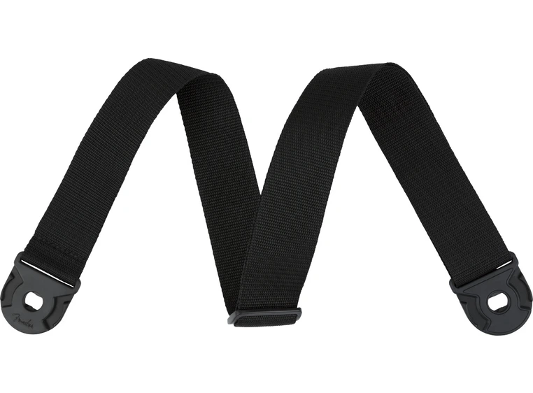 Fender Quick Grip Locking End Strap Black Polypro, 2" 