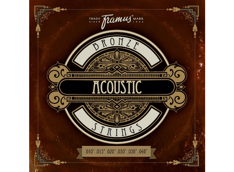 Framus Bronze Acoustic Guitar strings (010-046) Extra Light 