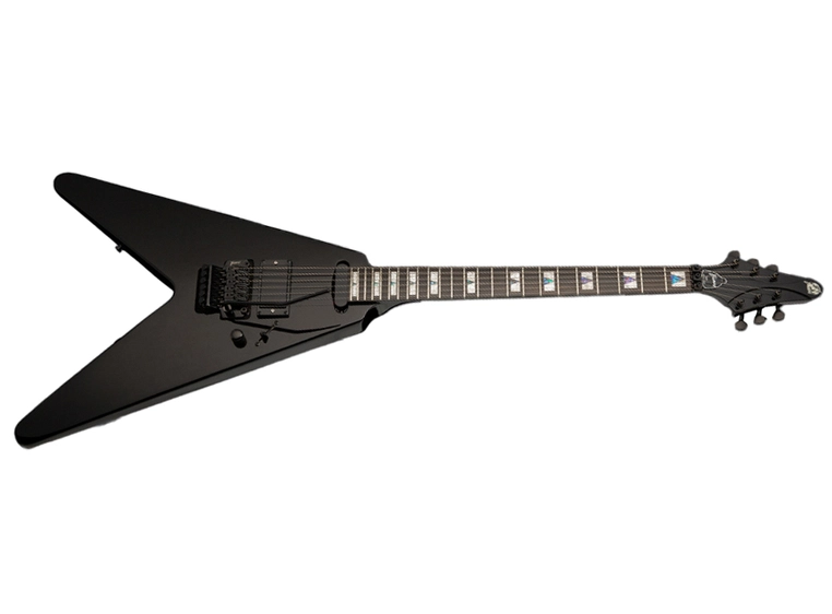 Framus D-Series Artist Line WH-1 Active Framus Pickups, Solid Black HP. 