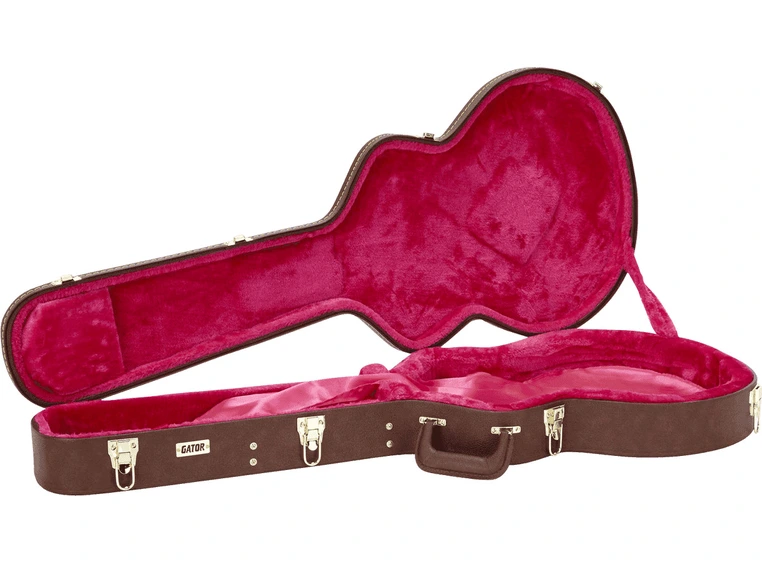 Gator GW-335-BROWN GW case for335 style guitar, brown 