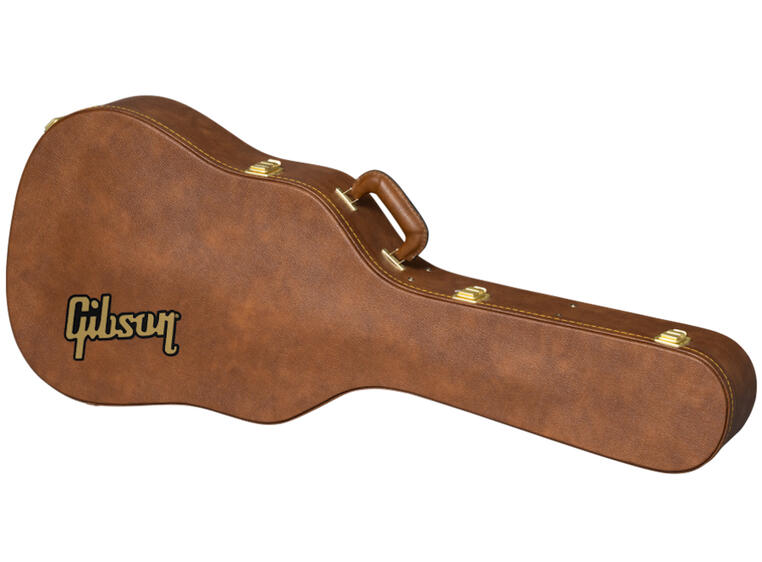 Gibson S&A Dreadnought Original Hardshell Case Brown