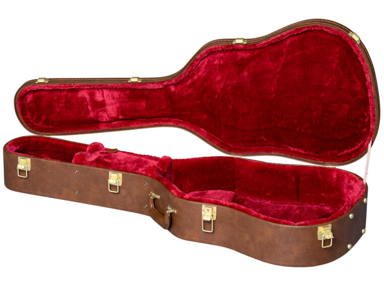 Gibson S&A Dreadnought Original Hardshell Case Brown