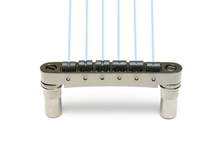 Graph Tech Ghost PN-8863-BN - Loaded ResoMax NV2 Bridge, 6 mm - Black Nickel 