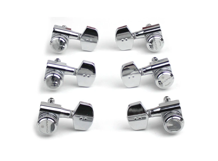 Graph Tech PRL-8311-LC0 Ratio Electric Locking Machine Heads 3+3, LH - Chrome 