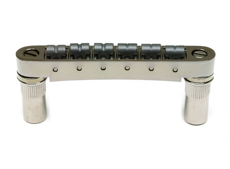 Graph Tech PS-8863-BN ResoMax NV2 Tune-O-Matic Bridge, Black Nickel 